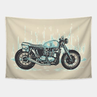 Vintage Cafe racer Tapestry