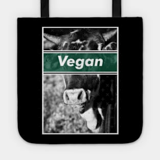 Vegan Cow Tote