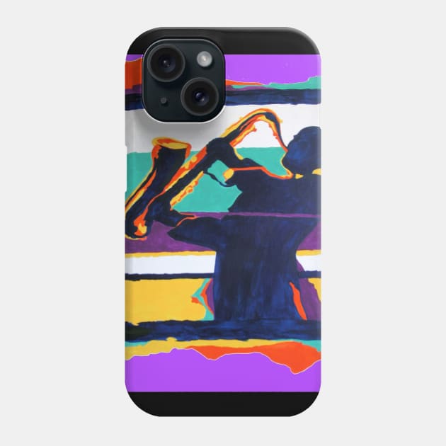 color jazz groove 1 Phone Case by jmodern