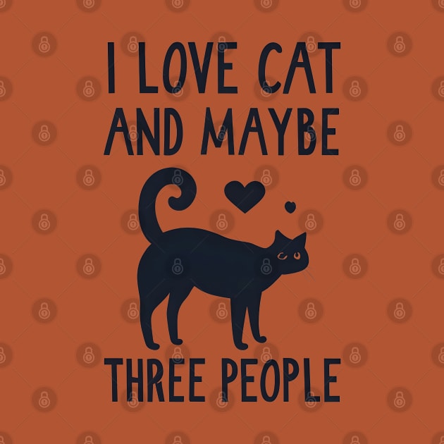 I Like Cats And Maybe 3 People by NomiCrafts