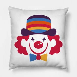 silly clown Pillow