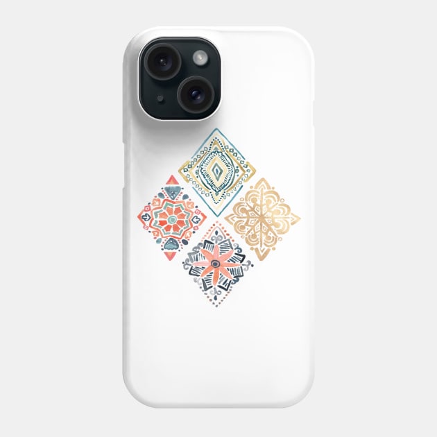 Gilded Pysansky Diamonds Phone Case by tangerinetane