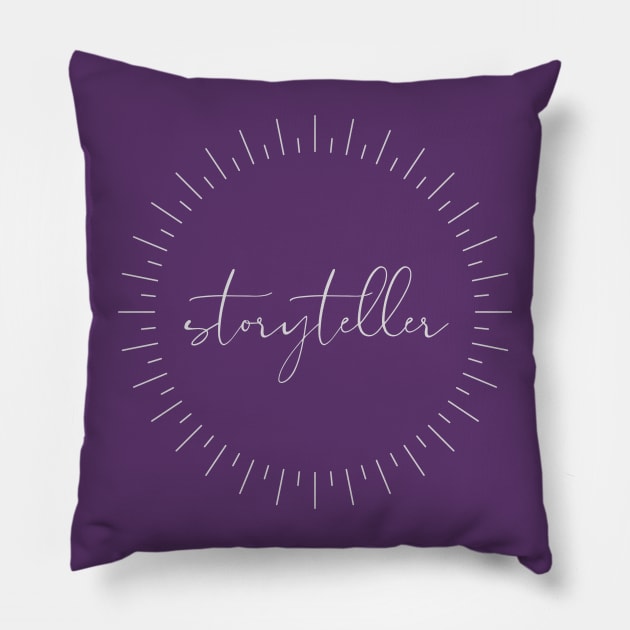 storyteller Pillow by Amanda Rountree & Friends