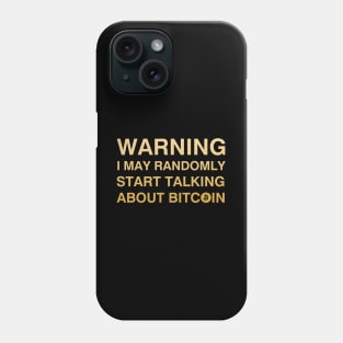 Bitcoin Talk Phone Case