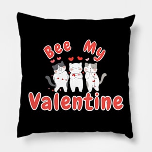 Bee my valentine Pillow