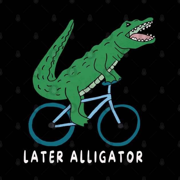 Alligator Pocket Patch by Downtown Rose