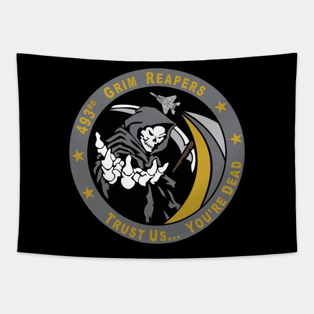 493rd Fighter Squadron Tapestry by MBK