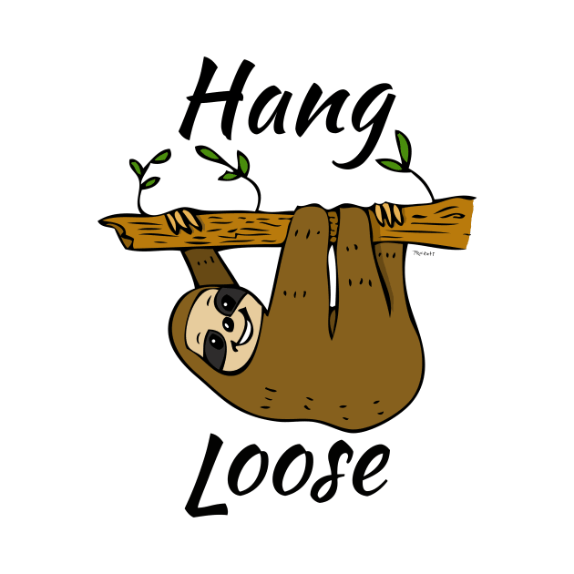 Hang Loose Sloth #2 by RockettGraph1cs