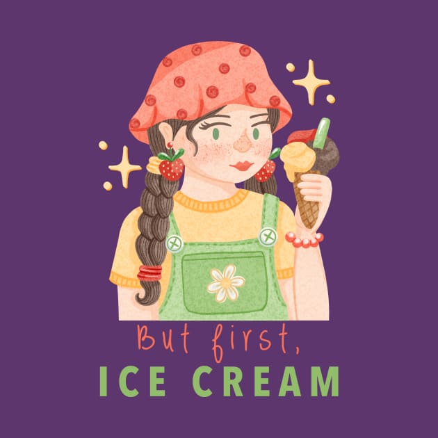 But First, Ice Cream! by Karla-Kiky