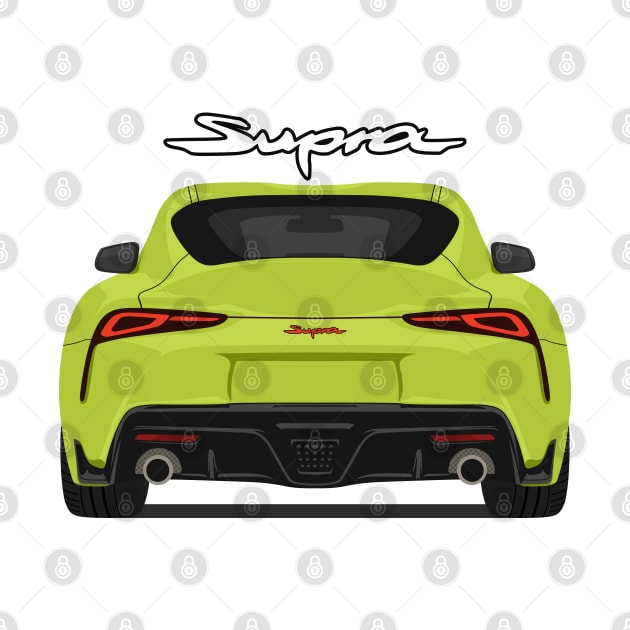 Rear Supra 5th Generation GR A90 green light by creative.z