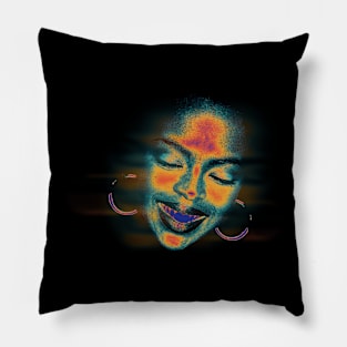 Retro Fine Lauryn Hill Pillow