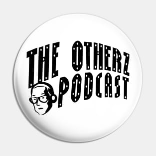 The Otherz Podcast SP curve logo (black) Pin