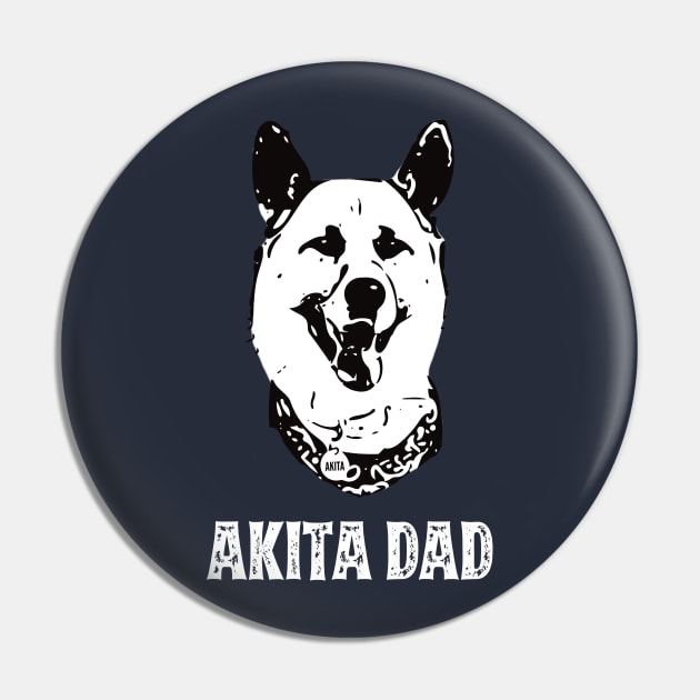 Akita Dad Pin by DoggyStyles