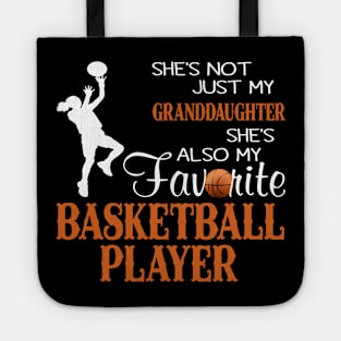 Granddaughter Favourite Baseball Player Costume Gift Tote