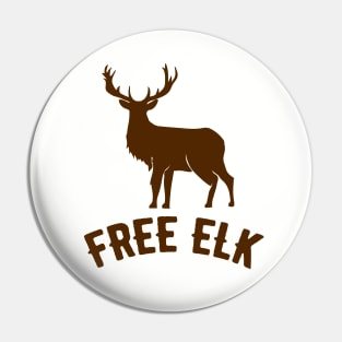 ELK animal Free Pin