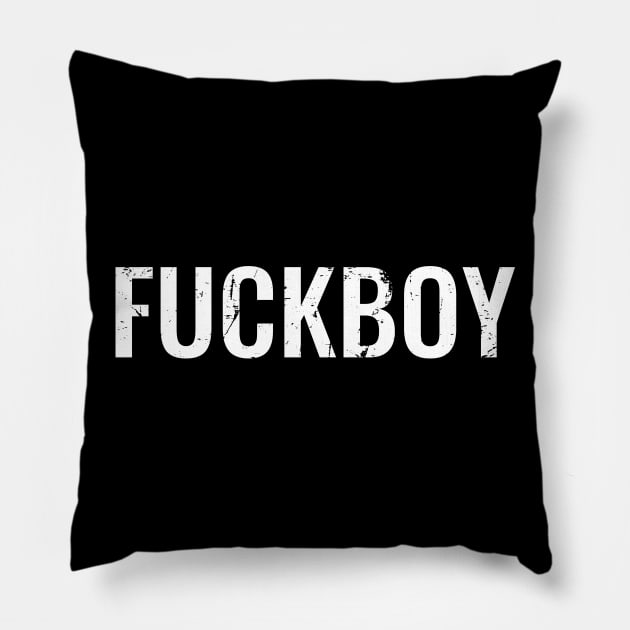 Fuckboy Pillow by CHROME BOOMBOX