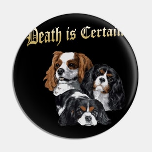 Death Is Certain Pin