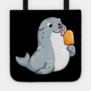 Seal with Popsicles Tote