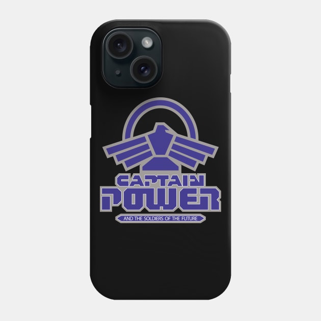 Captain Power Phoenix Logo 2 Phone Case by MalcolmDesigns