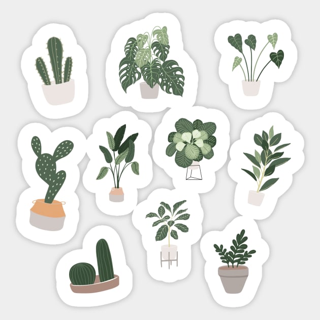 Plants Sticker pack - Plants - Sticker