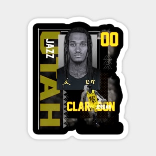 Utah Jazz Jordan Clarkson 00 Magnet