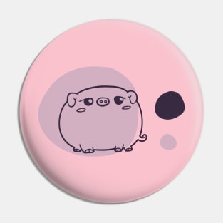 Cartoon Pink Piggy Pin