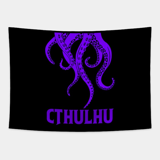 Cthulhu Tentacles Tapestry by BarrySullivan