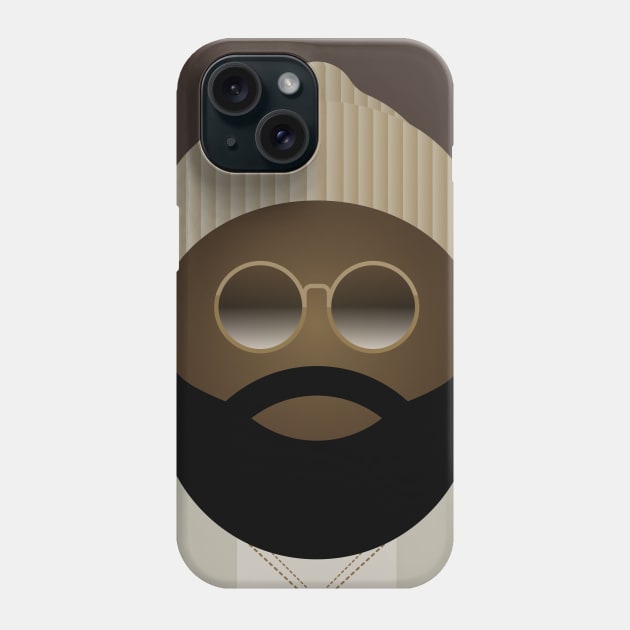 Black Thought Phone Case by nevens