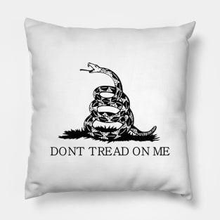 Don't Tread On Me Flag Pillow