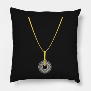 Blood VS Water Hidden Immunity Idol Necklace YELLOW Pillow