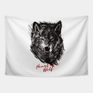 Heart of a wolf Tapestry