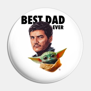 Best Dad Ever (Light) Pin