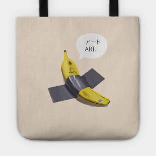 banana duck tape Tote