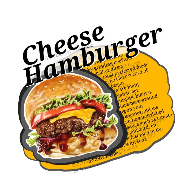 Cheese Hamburger by kwonjossi