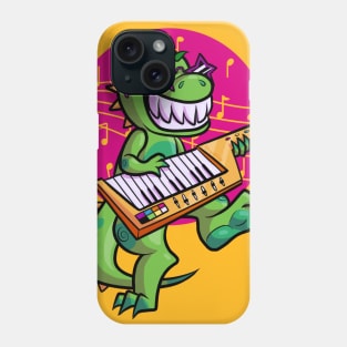 T Rex Logo with music and no studio name Phone Case