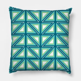 Unique Abstract Geometric Seamless Patterns Pillow