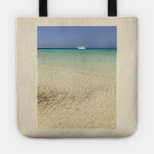 Yacht Sea Print Tote