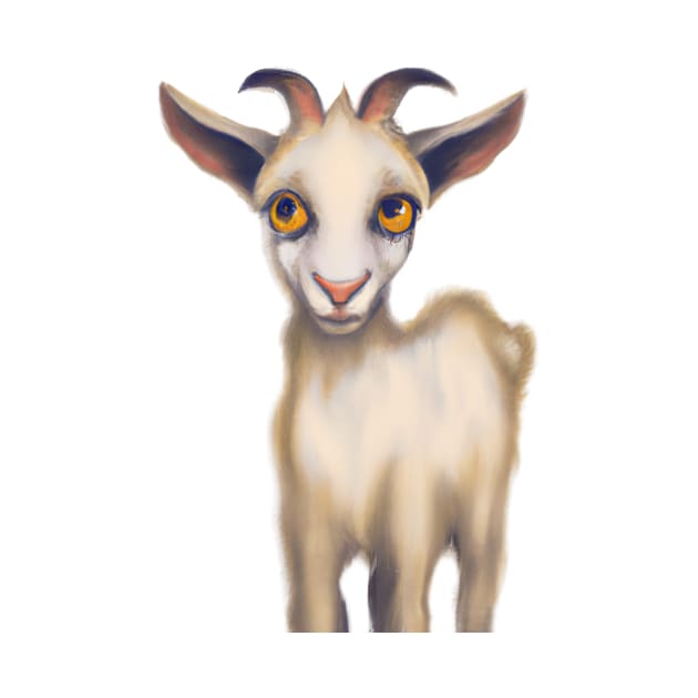 Cute Goat Drawing by Play Zoo