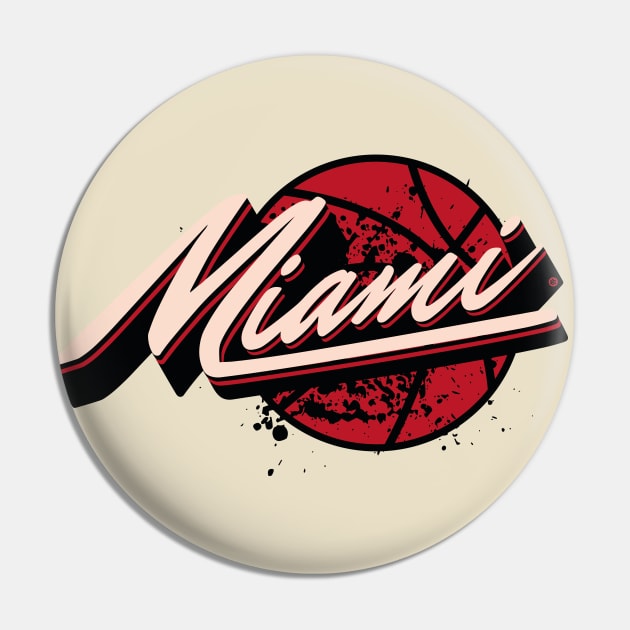 Miami Heat Pin by Yurko_shop