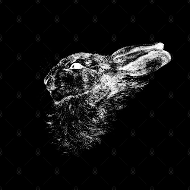 Rabbit - white by Allbestshirts