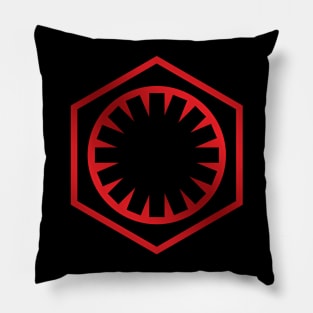 The First Order/New Imperial Logo - Red Pillow