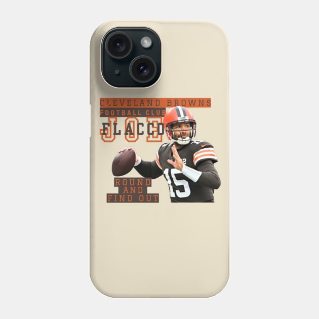 Joe Flacco Cleveland Browns Phone Case by Alexander S.