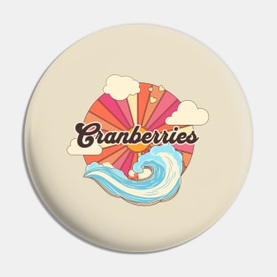 Cranberies Ocean Summer Pin