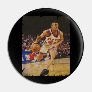 Hubert Davis in New York Knicks Pin