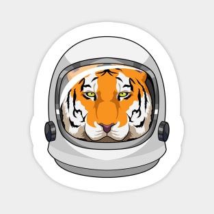 Tiger as Astronaut with Helmet Magnet