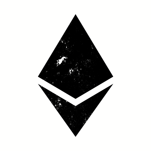 Black Ethereum Logo - ETH by DazzlingApparel