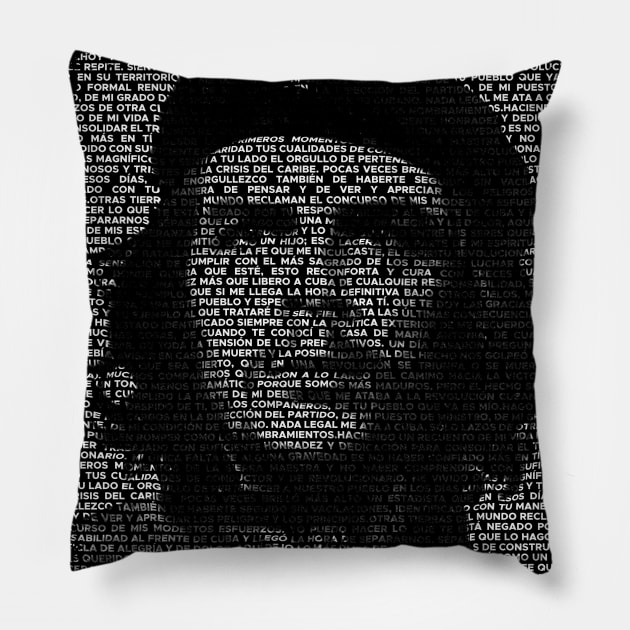 Che Guevara Rebel Cuban Guerrilla Revolution T-Shirt Pillow by HiDearPrint