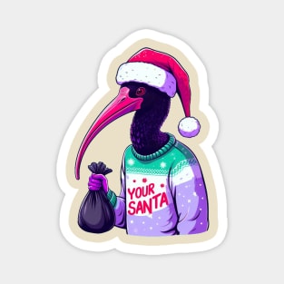 Xmas Bin Chicken Magnet