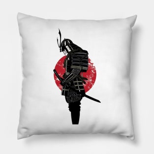 Skeleton Samurai Pillow