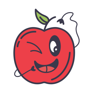 Kawaii Apple T-Shirt